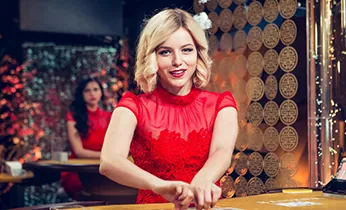 Bàn chơi Baccarat trực tuyến với dealer người thật trong BMWBET88